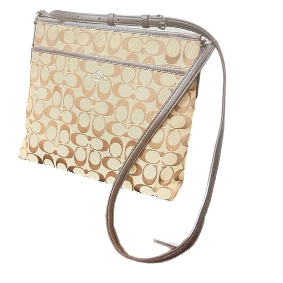 COACH  F36378 Shoulder Bag Signature Canvas - Picture 1 of 10